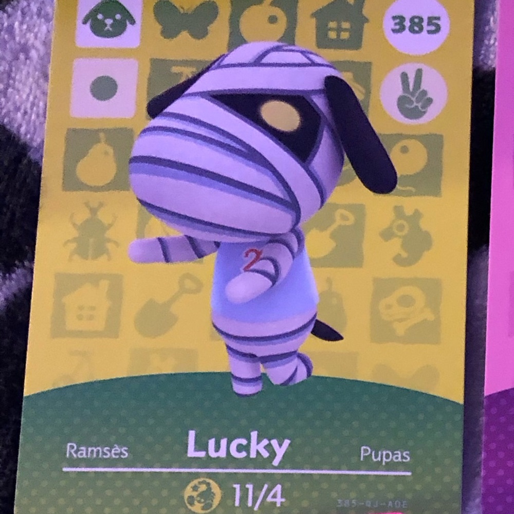 Lucky amiibo card